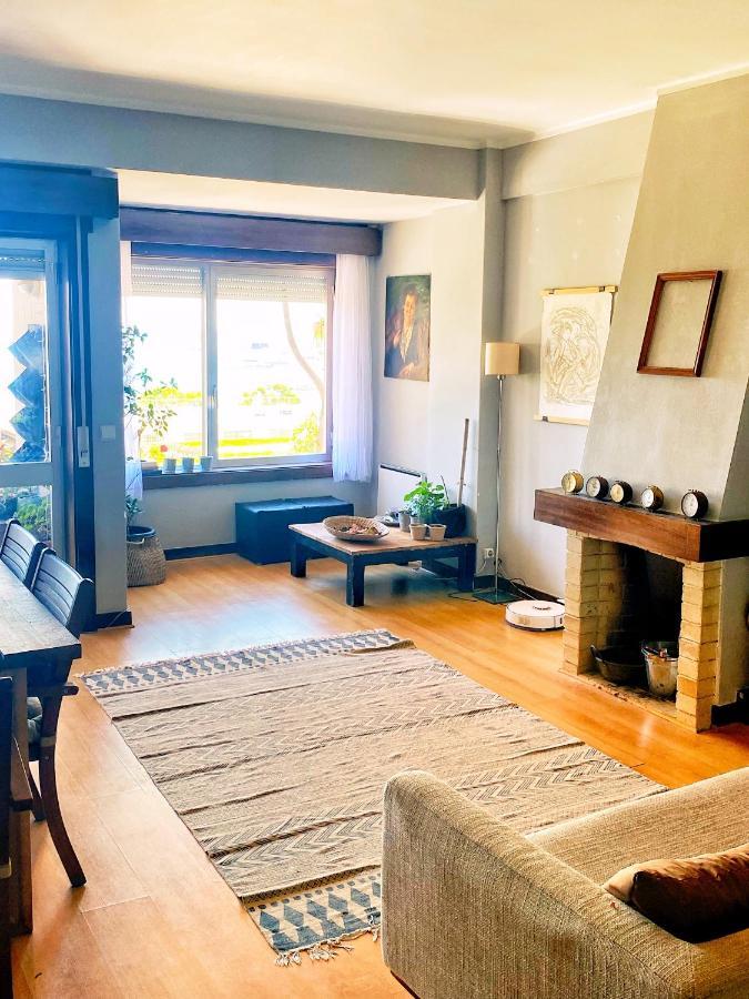 Amazing Private Room In Apartment With Sea Beach View - Pool - Park - Private Condominium - Access To The Beach Oeiras Luaran gambar