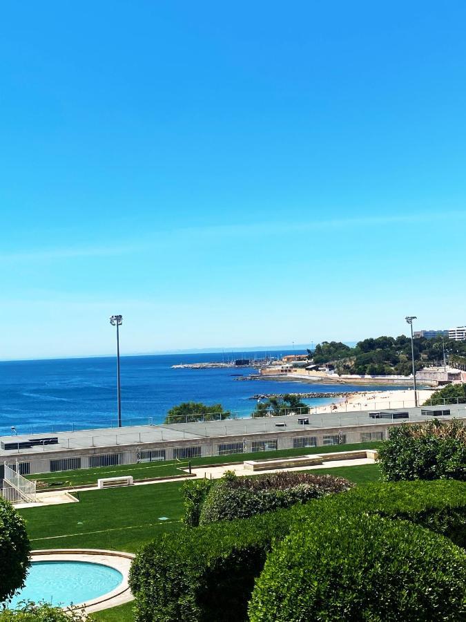Amazing Private Room In Apartment With Sea Beach View - Pool - Park - Private Condominium - Access To The Beach Oeiras Luaran gambar